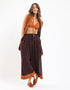 Cotton bralette with elastic straps